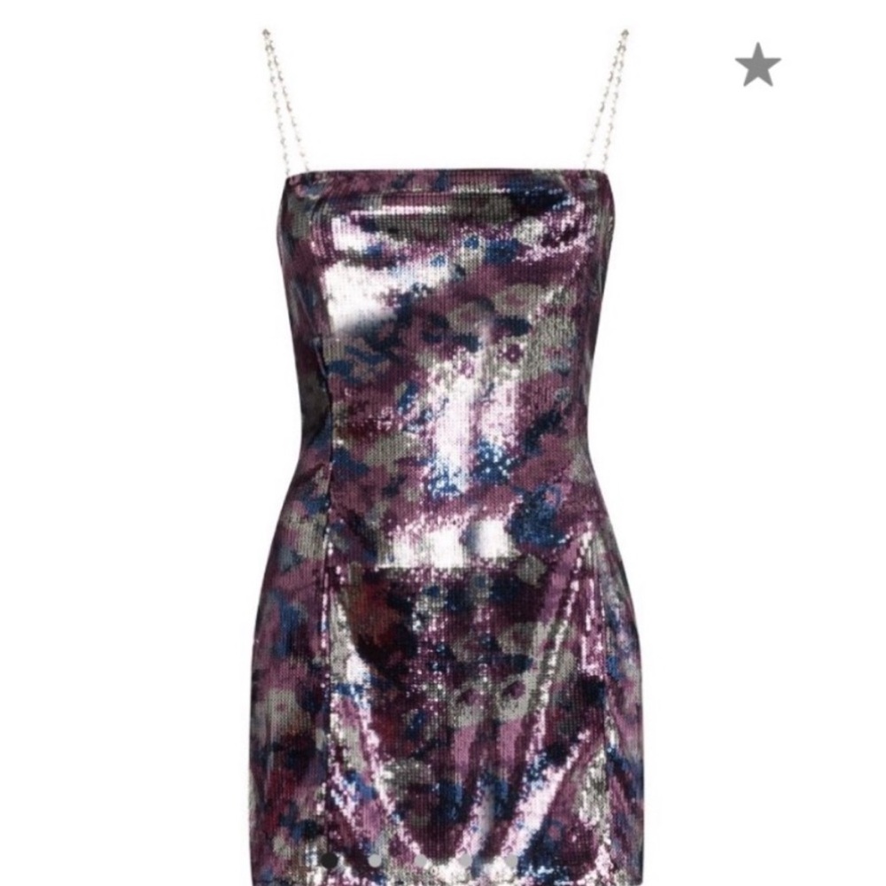 Collina Strada x Charlie Engman dolphin party floral sequin mini dress xs